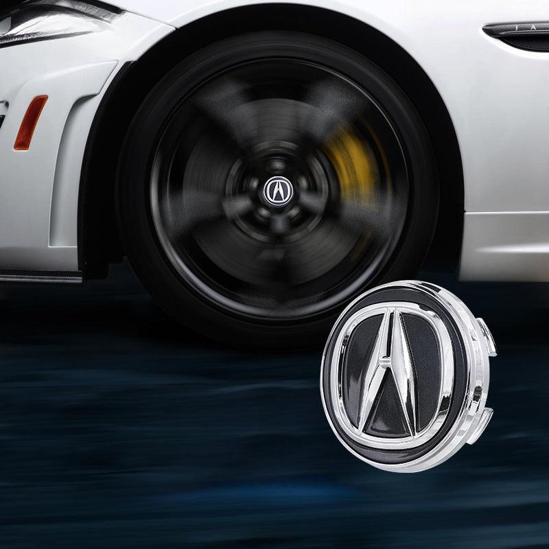 Acura Compatible LED Magnetic Levitation Hub Caps - LumeAuto