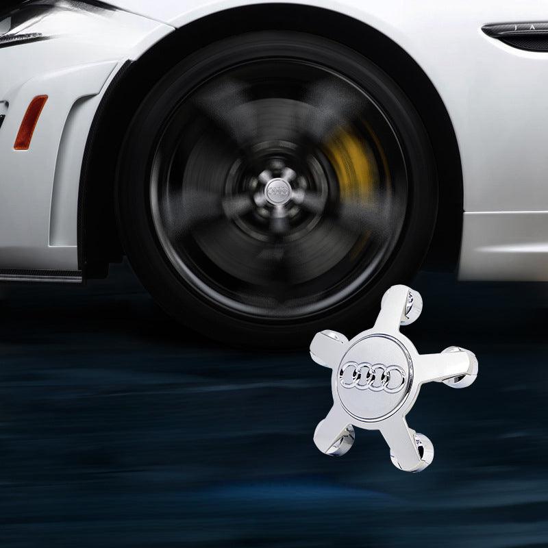 Audi Compatible LED Magnetic Levitation Hub Caps - LumeAuto