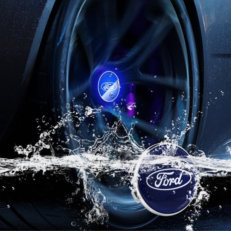 Ford Compatible LED Magnetic Levitation Hub Caps - LumeAuto