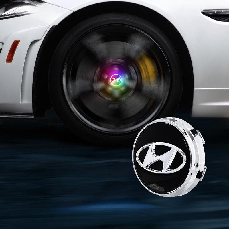 Hyundai Compatible LED Magnetic Levitation Hub Caps - LumeAuto
