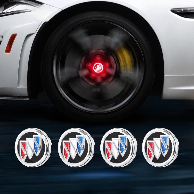 Buick Compatible LED Magnetic Levitation Hub Caps - LumeAuto