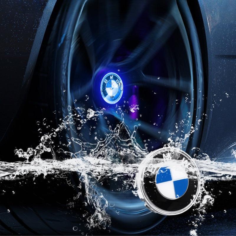 BMW Compatible LED Magnetic Levitation Hub Caps - LumeAuto