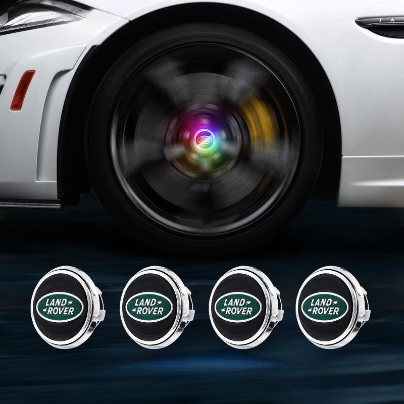 Land Rover Compatible LED Magnetic Levitation Hub Caps - LumeAuto