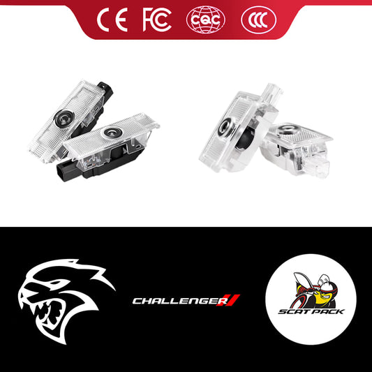 Dodge Compatible Car Door Projector Light - LumeAuto