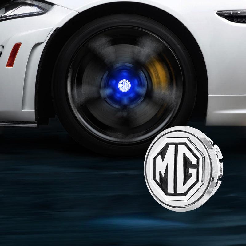 MG Compatible LED Magnetic Levitation Hub Caps - LumeAuto