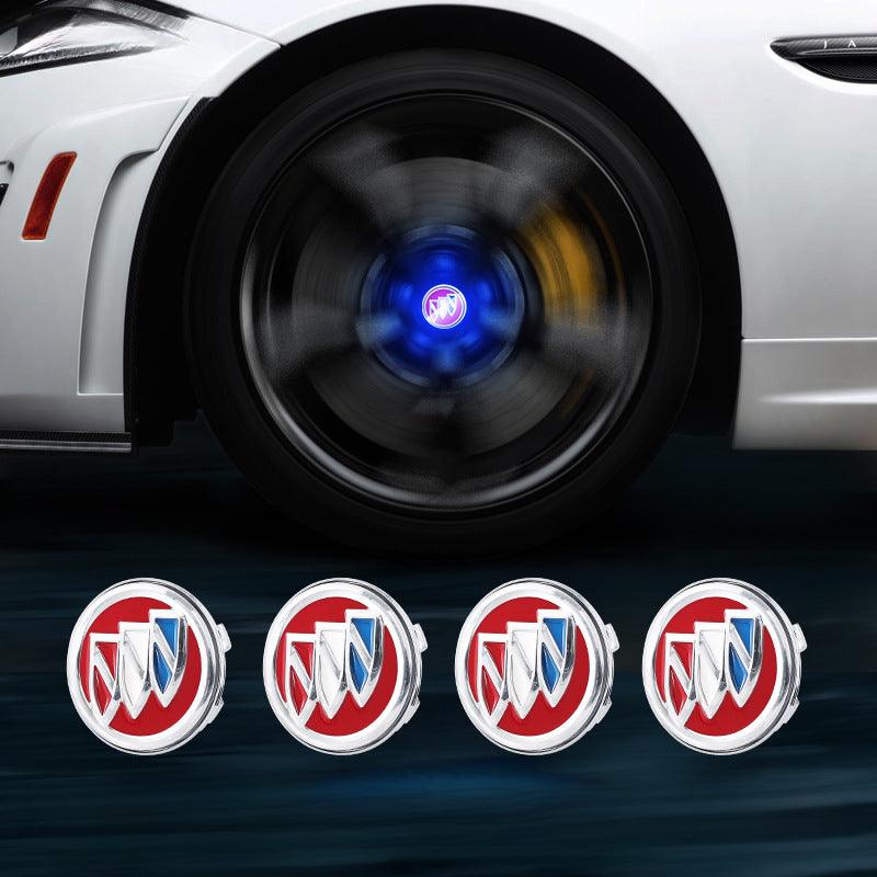 Buick Compatible LED Magnetic Levitation Hub Caps - LumeAuto