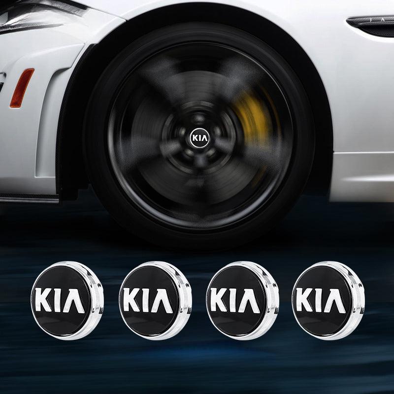 Kia Compatible LED Magnetic Levitation Hub Caps - LumeAuto