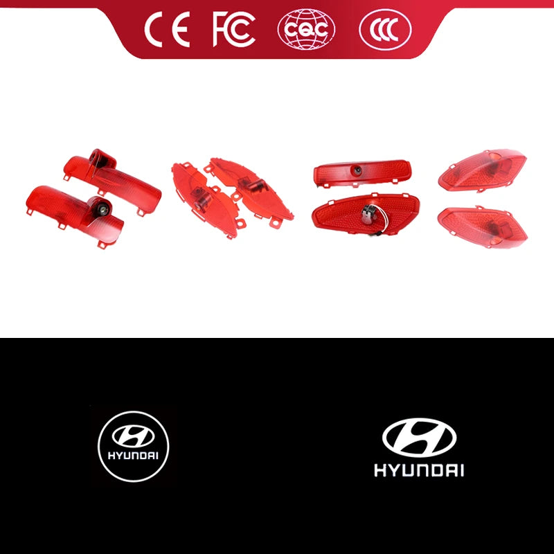 Hyundai Compatible Car Door Projector Light - LumeAuto