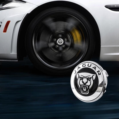 Jaguar Compatible LED Magnetic Levitation Hub Caps - LumeAuto