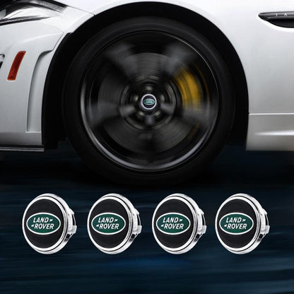 Land Rover Compatible LED Magnetic Levitation Hub Caps - LumeAuto