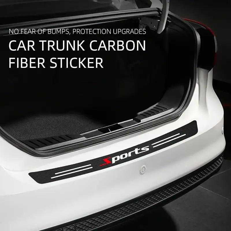 ( 9PCS )Carbon Car Door Sills Stickers - LumeAuto