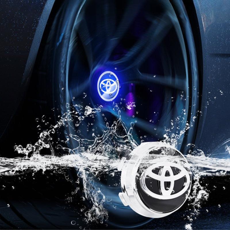 Toyota/Crown Compatible LED Magnetic Levitation Hub Caps - LumeAuto