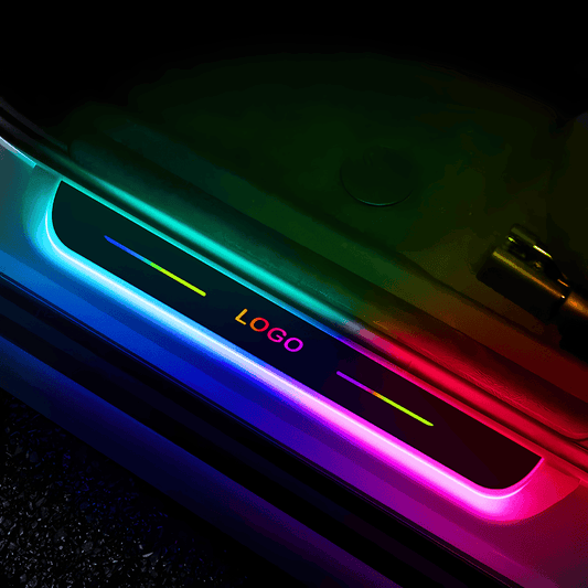 Automotive AI Controlled LED Colorful LED Car door sills-Customized