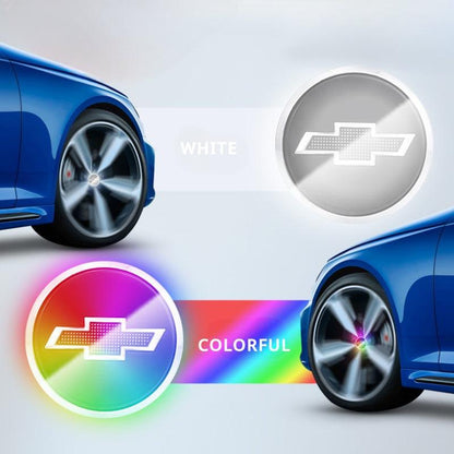 Chevrolet Compatible LED Magnetic Levitation Hub Caps - LumeAuto