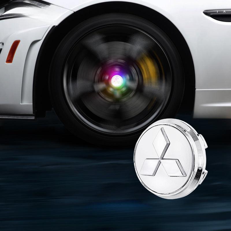 Mitsubishi Compatible LED Magnetic Levitation Hub Caps - LumeAuto