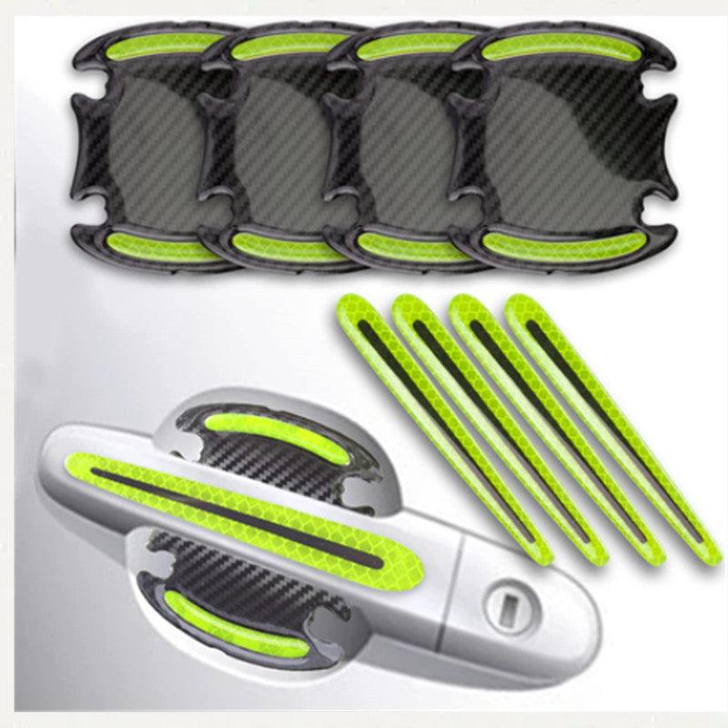 (8pcs) Luminous Car Door Handle Cup Protector - LumeAuto
