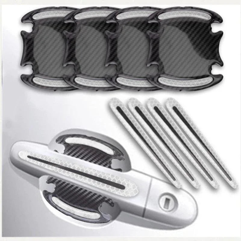 (8pcs) Luminous Car Door Handle Cup Protector - LumeAuto