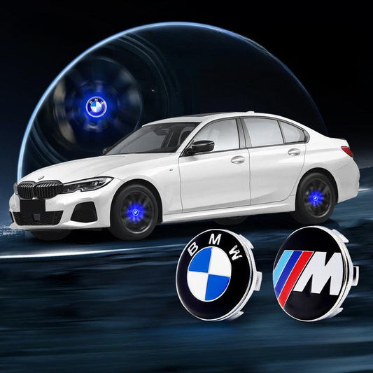 BMW Compatible LED Magnetic Levitation Hub Caps - LumeAuto