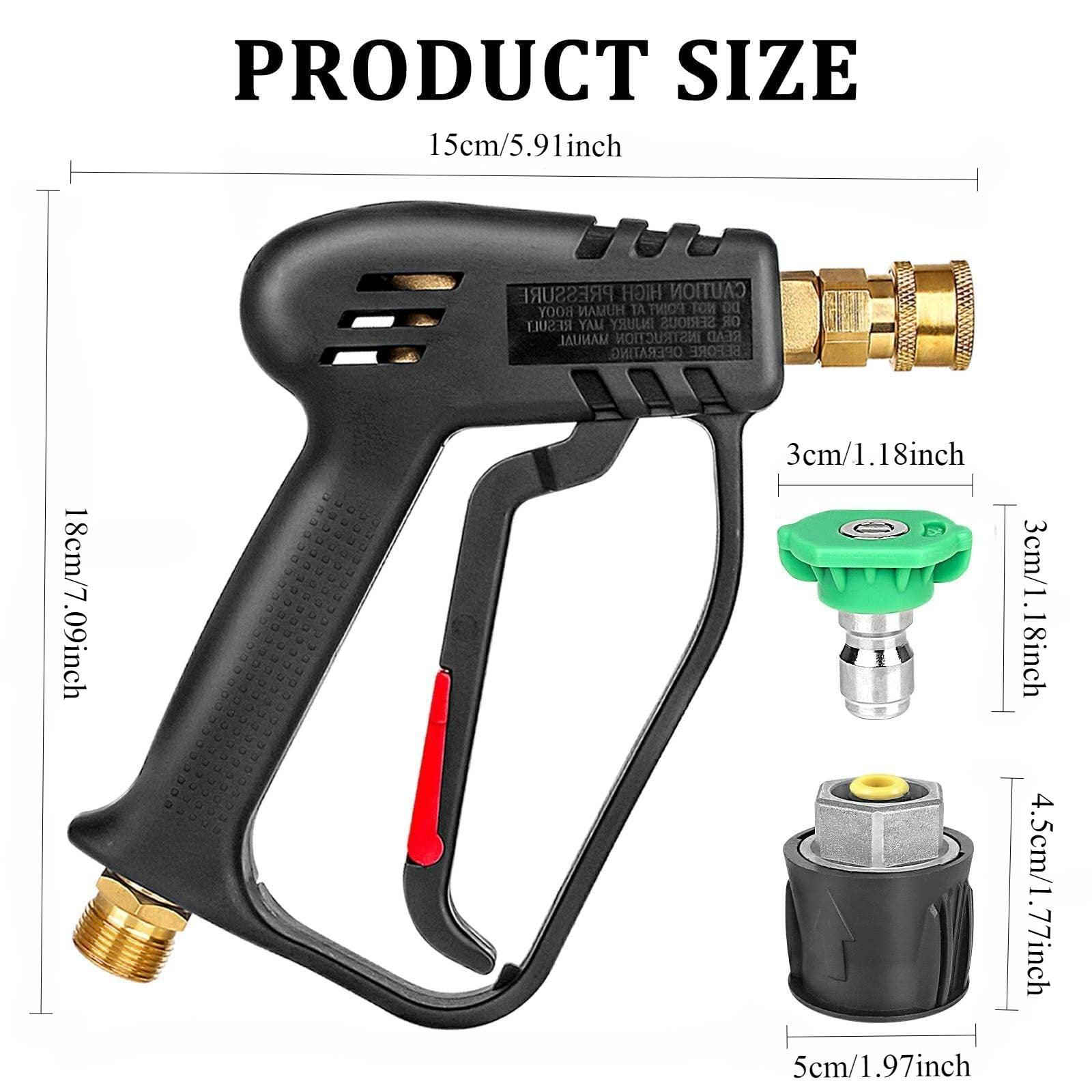 Innovative Car Washing Water Gun with Household High Pressure Cleaning Power and 1/4 Quick Connect Feature - LumeAuto
