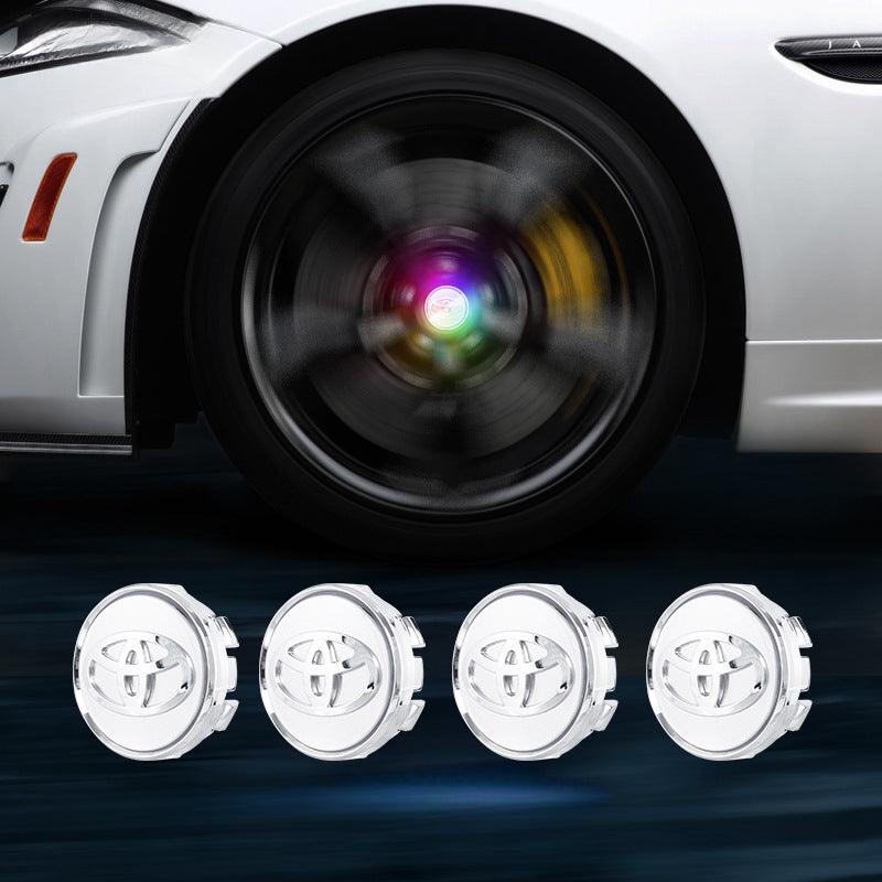 Toyota/Crown Compatible LED Magnetic Levitation Hub Caps - LumeAuto