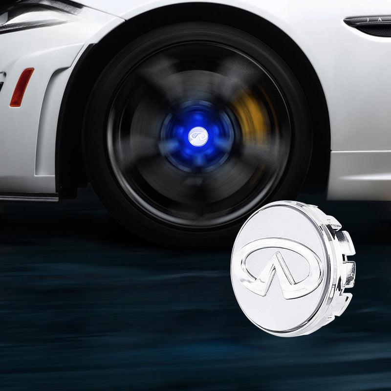Infiniti Compatible LED Magnetic Levitation Hub Caps - LumeAuto