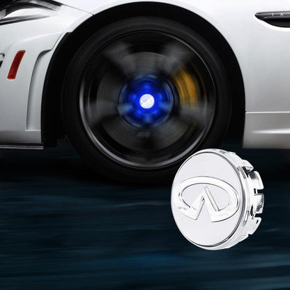 Infiniti Compatible LED Magnetic Levitation Hub Caps - LumeAuto