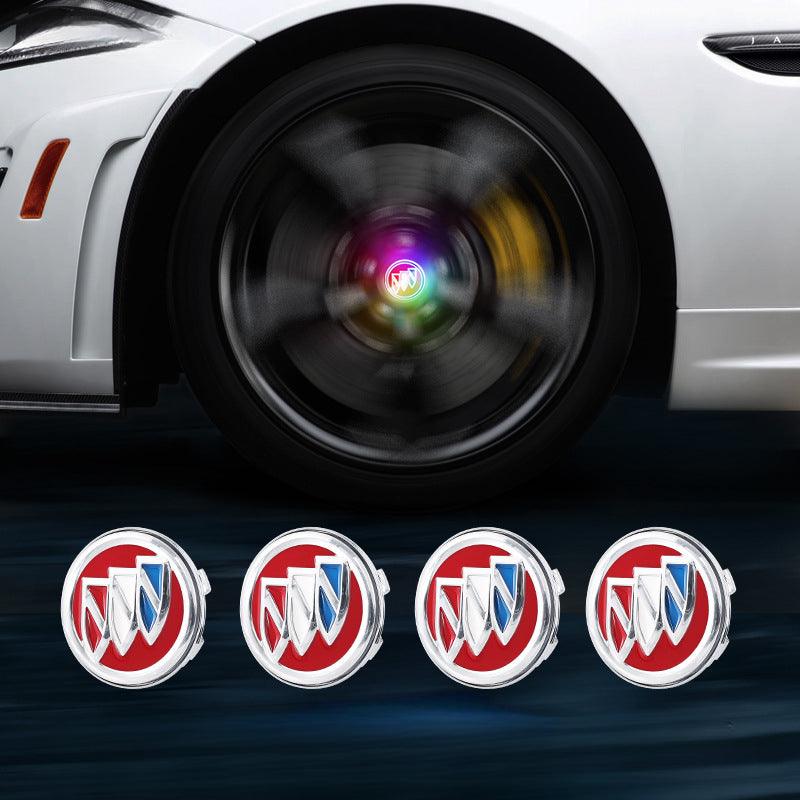 Buick Compatible LED Magnetic Levitation Hub Caps - LumeAuto