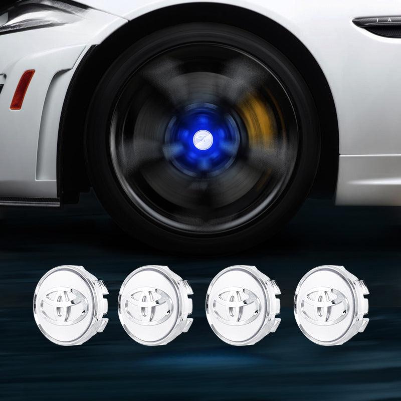 Toyota/Crown Compatible LED Magnetic Levitation Hub Caps - LumeAuto