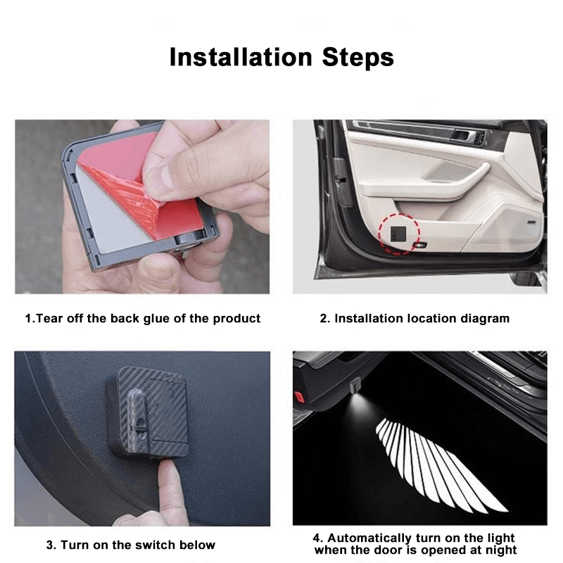 Universal HD Car Door Projector Light ( 2PCS) - LumeAuto