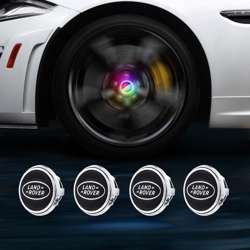 Land Rover Compatible LED Magnetic Levitation Hub Caps - LumeAuto