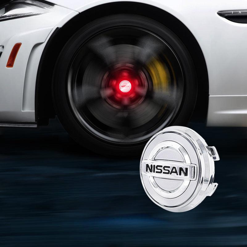 Nissan Compatible LED Magnetic Levitation Hub Caps - LumeAuto