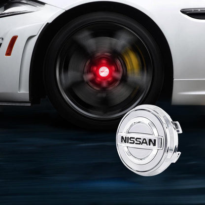 Nissan Compatible LED Magnetic Levitation Hub Caps - LumeAuto
