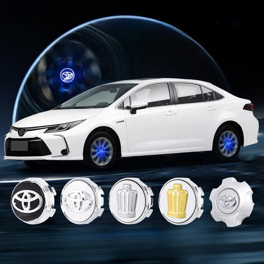 Toyota/Crown Compatible LED Magnetic Levitation Hub Caps - LumeAuto