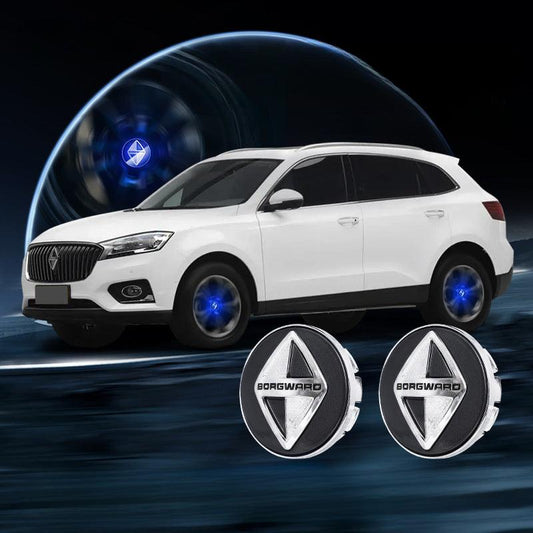 Borgward Compatible LED Magnetic Levitation Hub Caps - LumeAuto