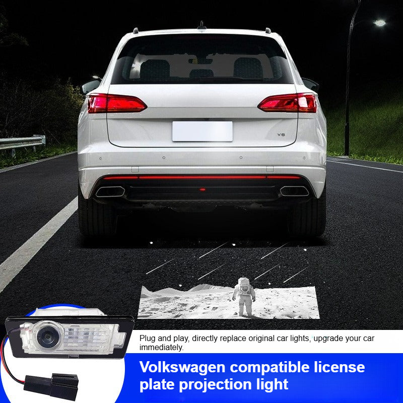 Volkswagen license plate projector light - 313dbdb5-795e-4a05-92f7-8a2f3ddc2931