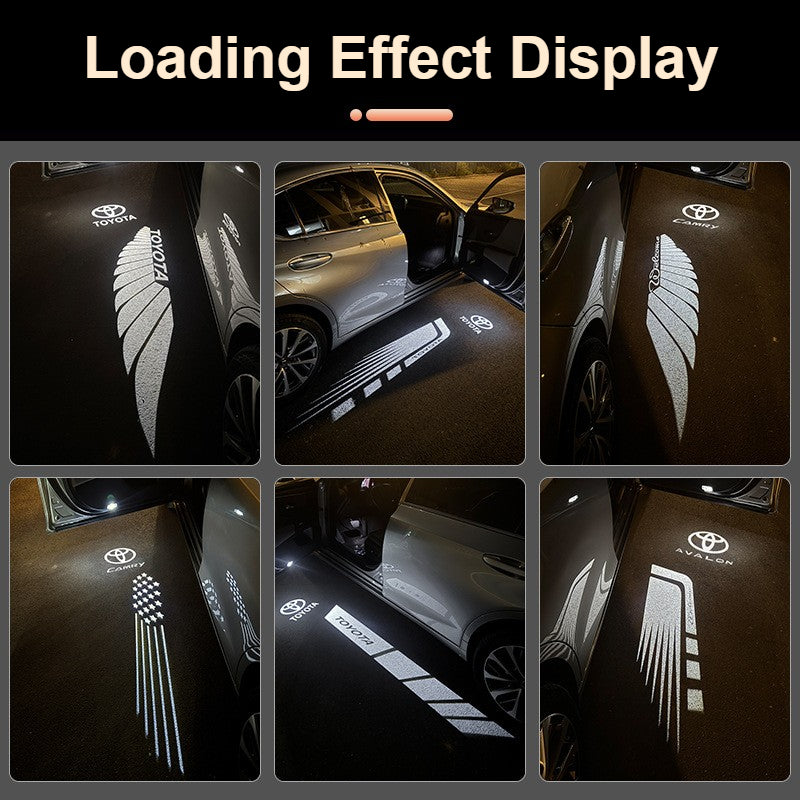 Toyota Compatible Dual Lens Car Door Projector Light