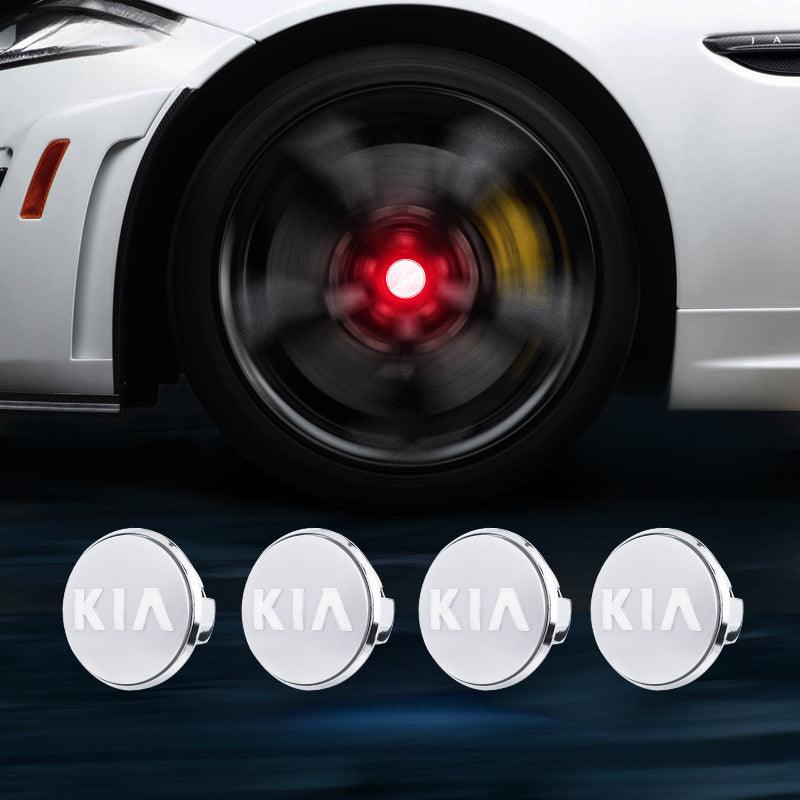 Kia Compatible LED Magnetic Levitation Hub Caps - LumeAuto