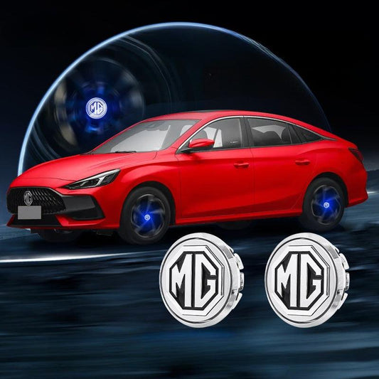MG Compatible LED Magnetic Levitation Hub Caps - LumeAuto
