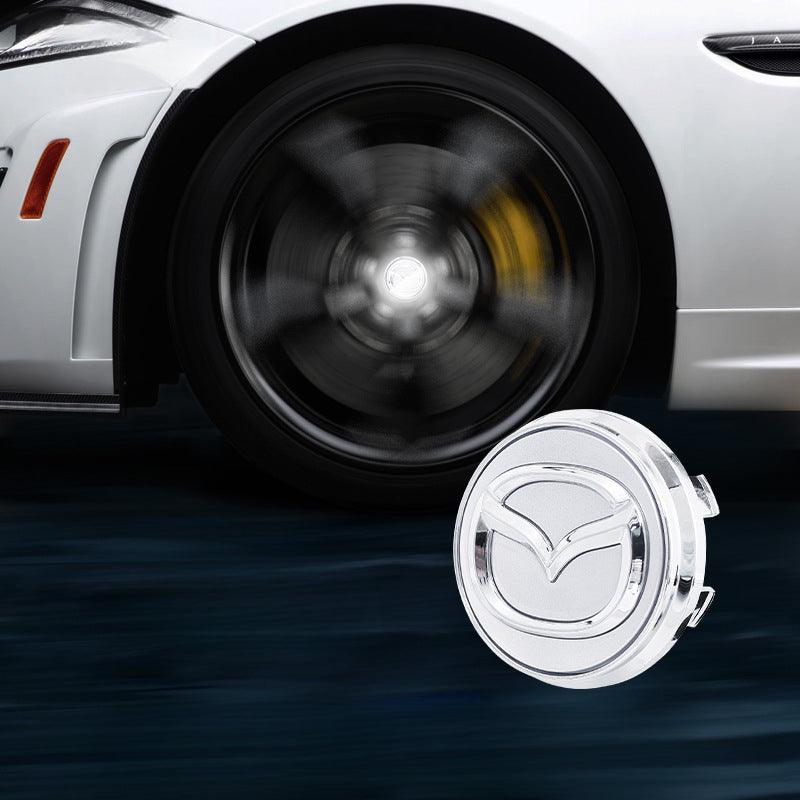Mazda Compatible LED Magnetic Levitation Hub Caps - LumeAuto