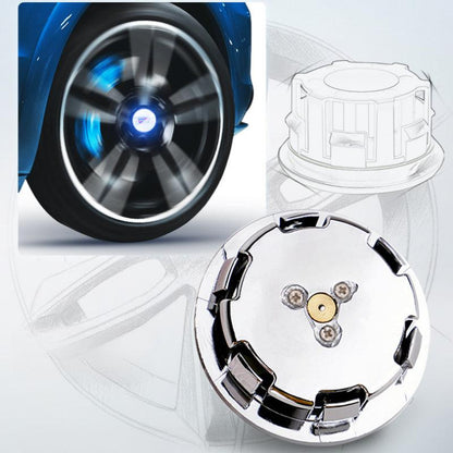 Cadillac Compatible LED Magnetic Levitation Hub Caps - LumeAuto