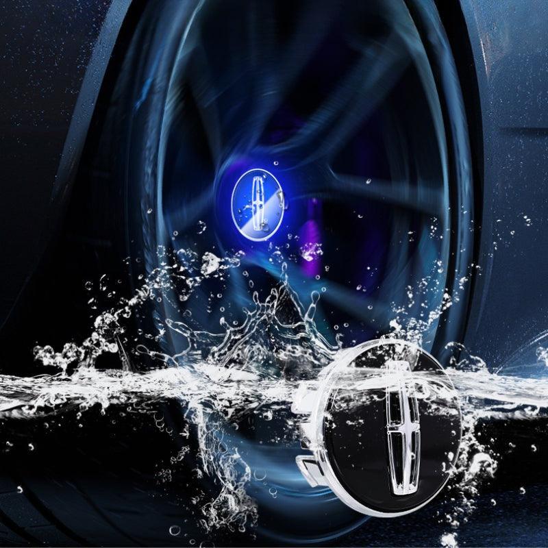 Lincoln Compatible LED Magnetic Levitation Hub Caps - LumeAuto