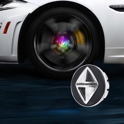 Borgward Compatible LED Magnetic Levitation Hub Caps - LumeAuto