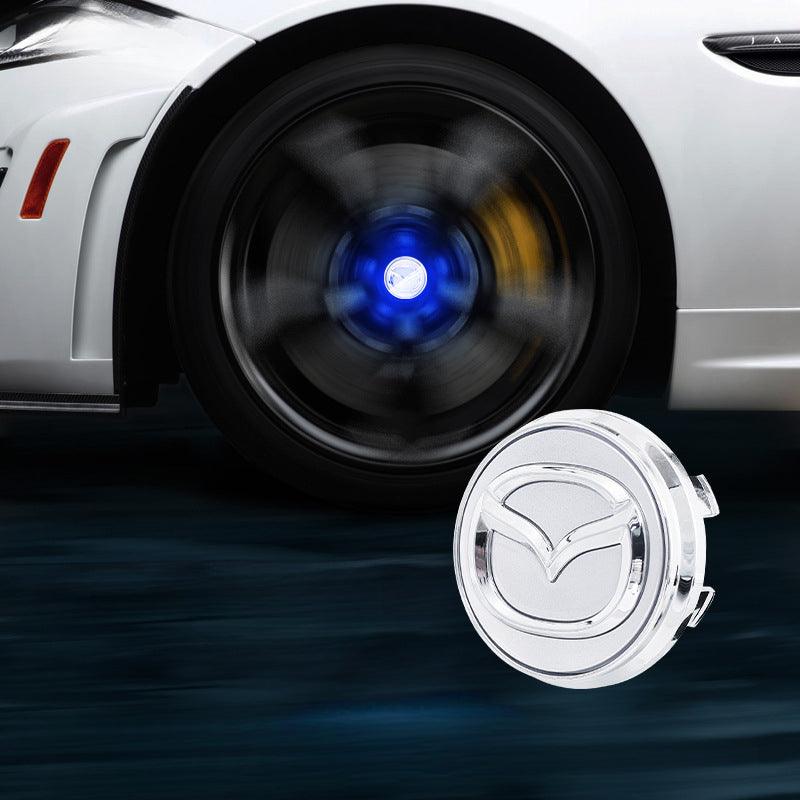 Mazda Compatible LED Magnetic Levitation Hub Caps - LumeAuto