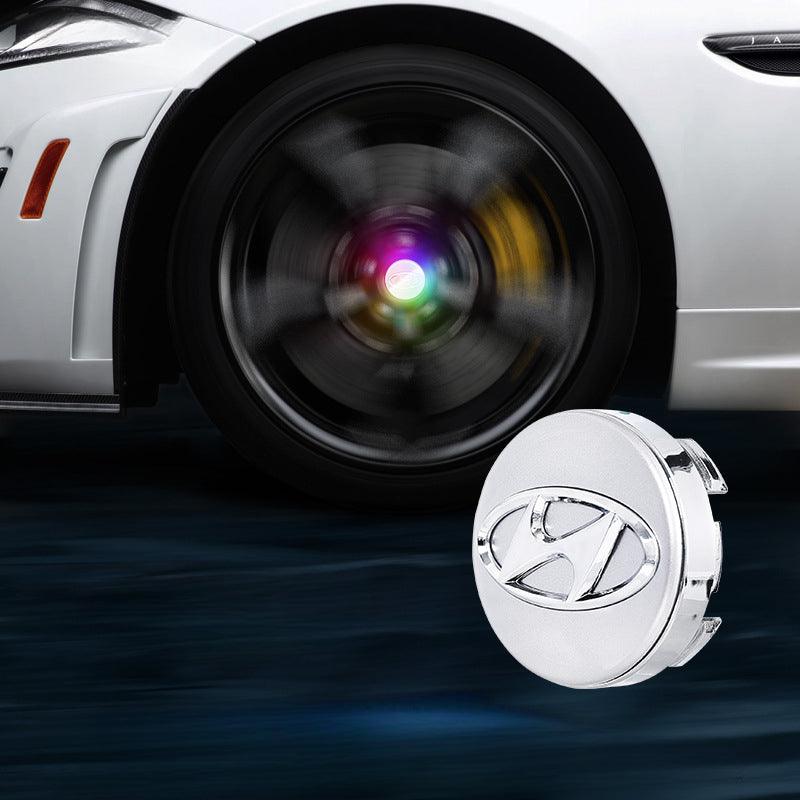 Hyundai Compatible LED Magnetic Levitation Hub Caps - LumeAuto