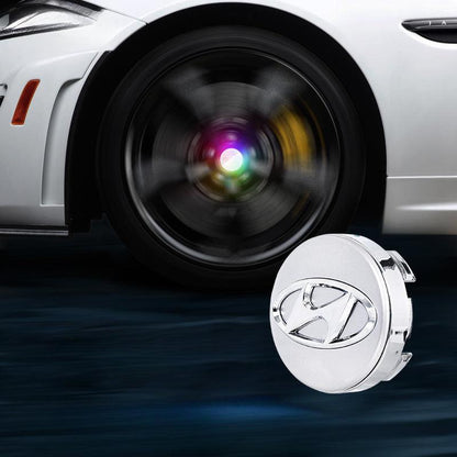 Hyundai Compatible LED Magnetic Levitation Hub Caps - LumeAuto