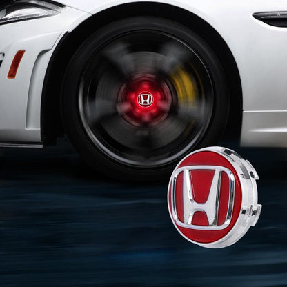 Honda Compatible LED Magnetic Levitation Hub Caps - LumeAuto