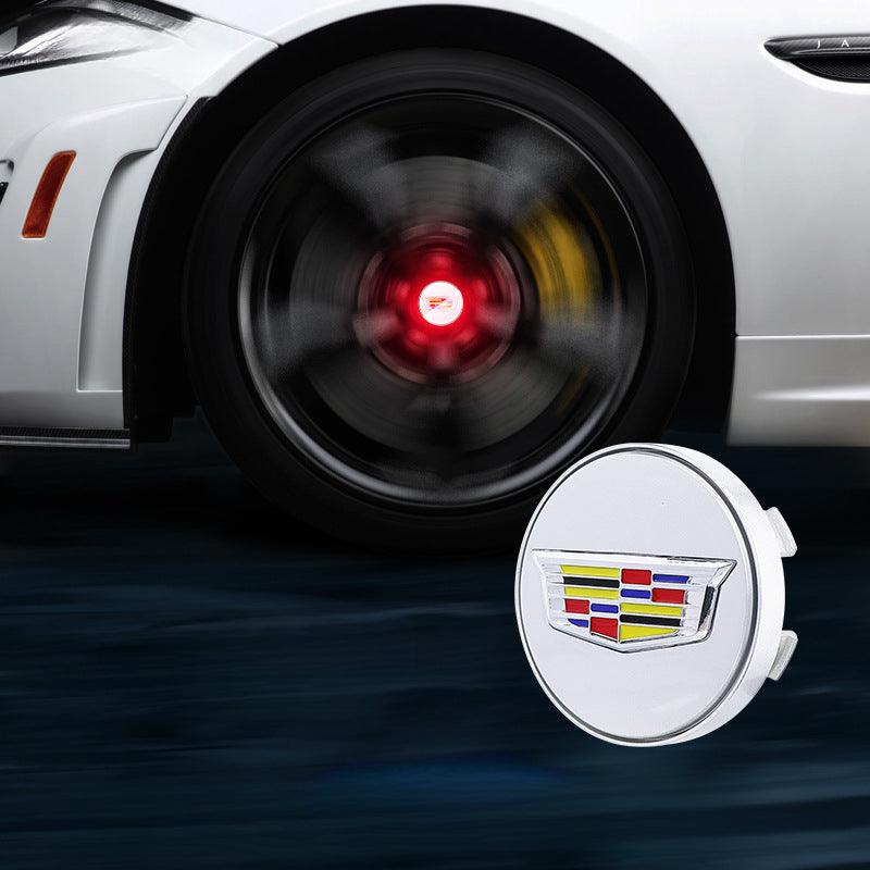 Cadillac Compatible LED Magnetic Levitation Hub Caps - LumeAuto