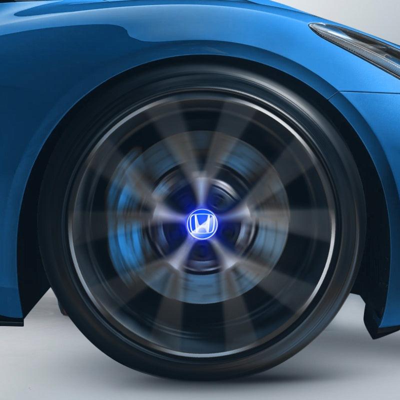 Honda Compatible LED Magnetic Levitation Hub Caps - LumeAuto