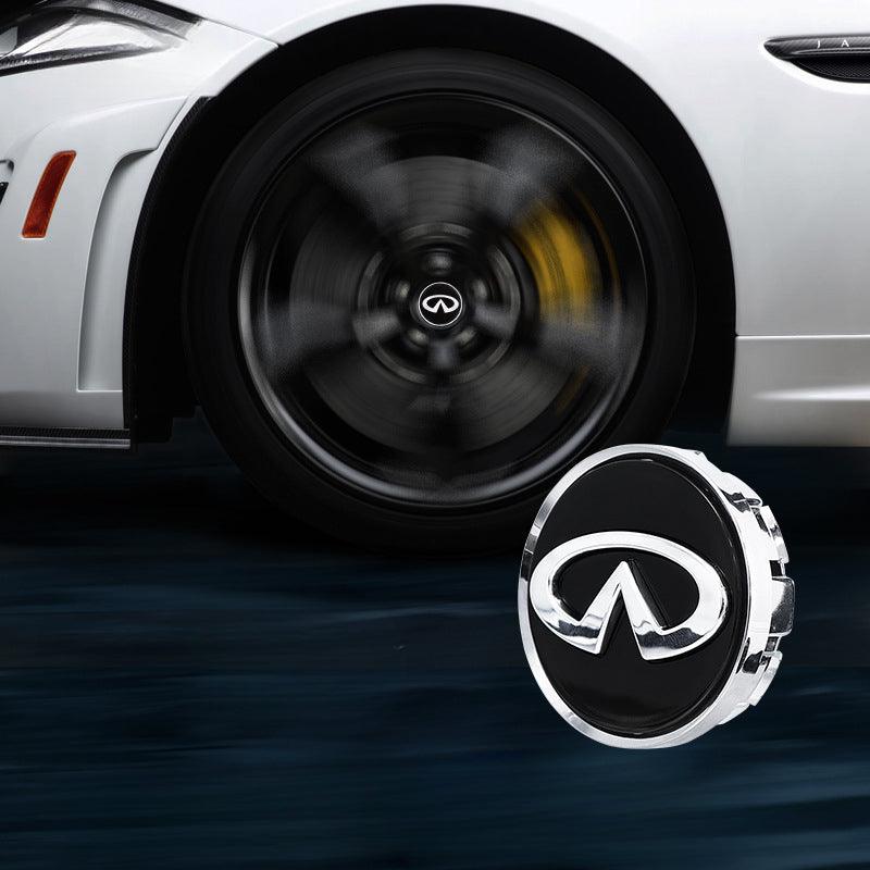 Infiniti Compatible LED Magnetic Levitation Hub Caps - LumeAuto
