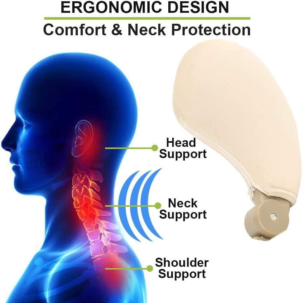 Universal Memory Foam Safety Headrest For Car Seats - LumeAuto